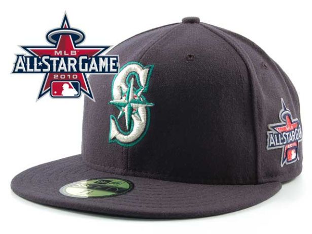 Seattle Mariners 2010 MLB All Star Fitted Hat Sf25